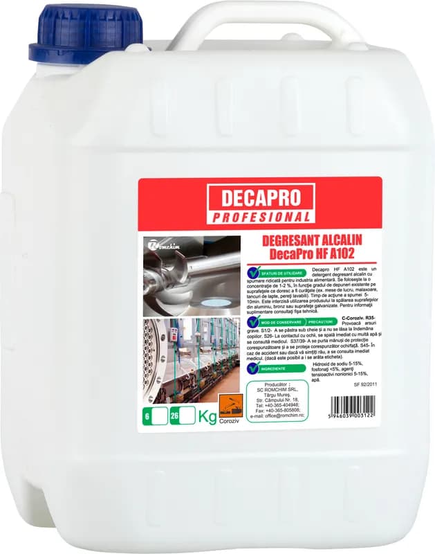 DECAPRO Degresant Alcalin HF A102